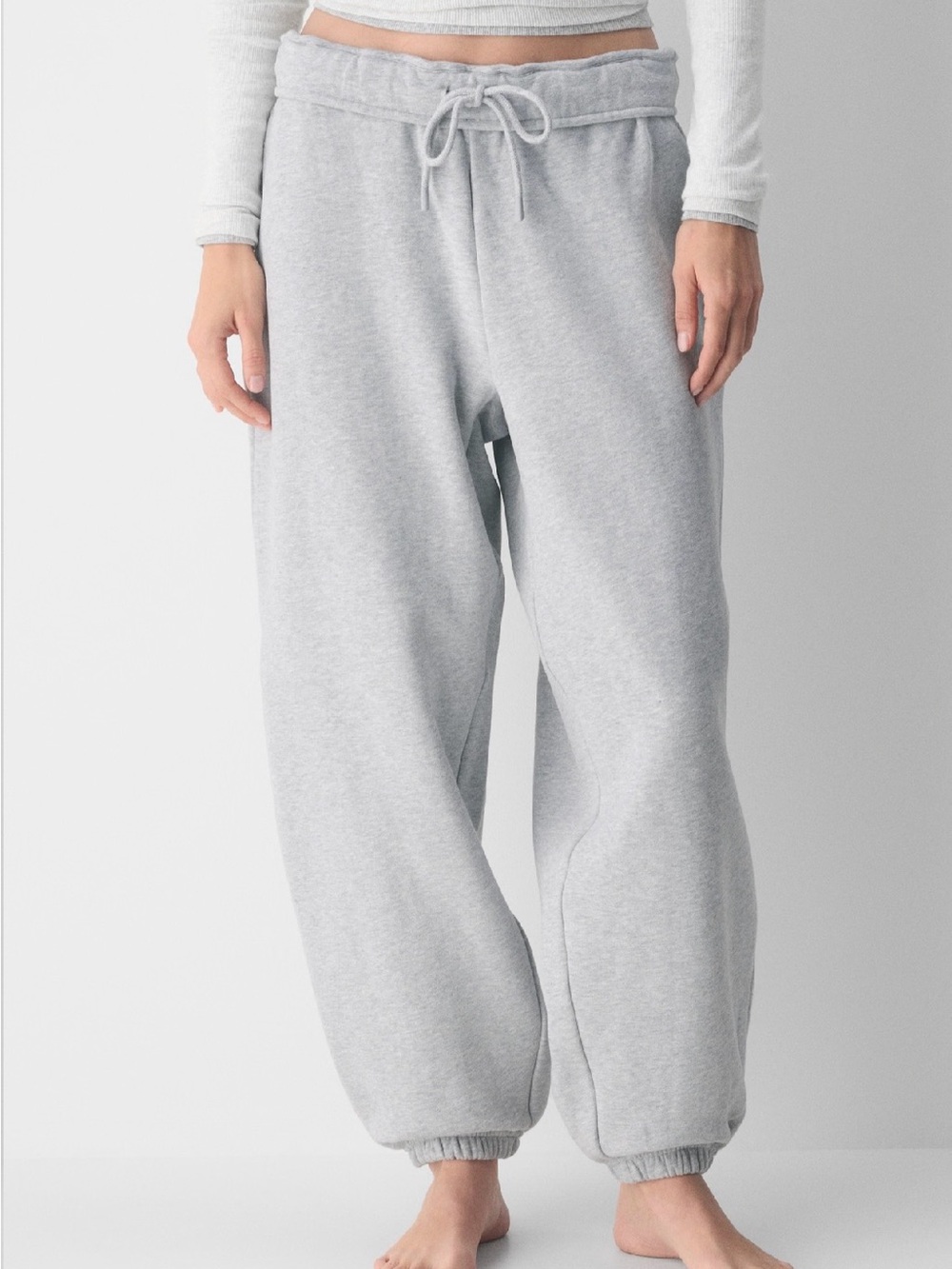 Artizia sweatfleece Mega Foldover baggy jogger - Picture 2 of 10